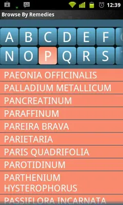 Materia Medica Lite android App screenshot 4