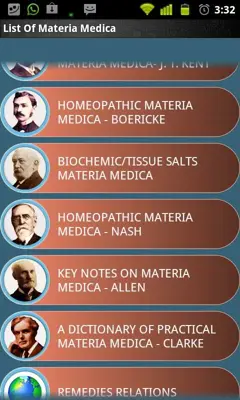 Materia Medica Lite android App screenshot 6